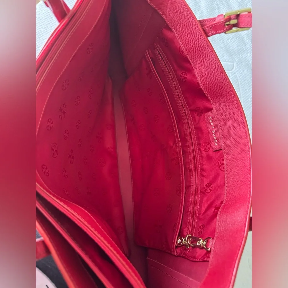 Tory Burch Cherry Red Tote